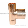 Reducing Tees copper fitting Refrigeration copper fittings